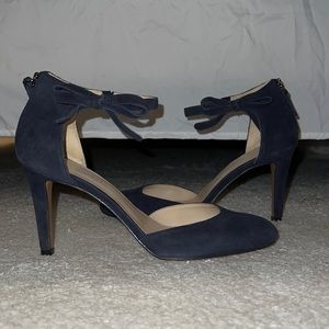 Navy Nine West Heels